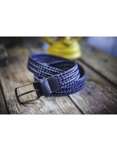 cinturon trenzado elastico "Spezia" 35mm