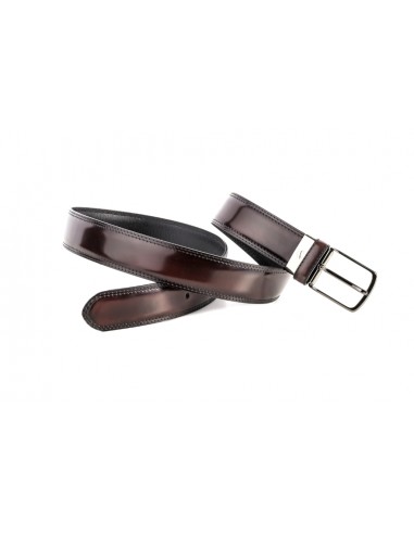 cinturon piel "Florentique" 35mm cosido doble
