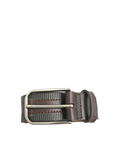 Cinturón  35mm piel Milos bicolor