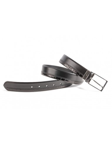 Cinturon piel Soave-Coco combi 35mm